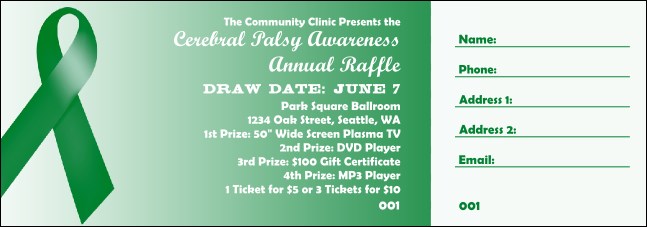 Budget Colour Raffle Tickets | Eventgroove