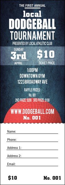 Sports Raffle Tickets Eventgroove